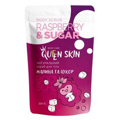 Vartalokuorinta Queen Skin Vadelma & Sokeri, 200 g hinta ja tiedot | Queen Skin Hajuvedet ja kosmetiikka | hobbyhall.fi