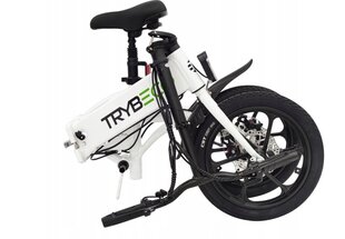 Trybeco Compacta 16” -sähköpyörä, valkoinen hinta ja tiedot | Trybeco Urheilu ja vapaa-aika | hobbyhall.fi