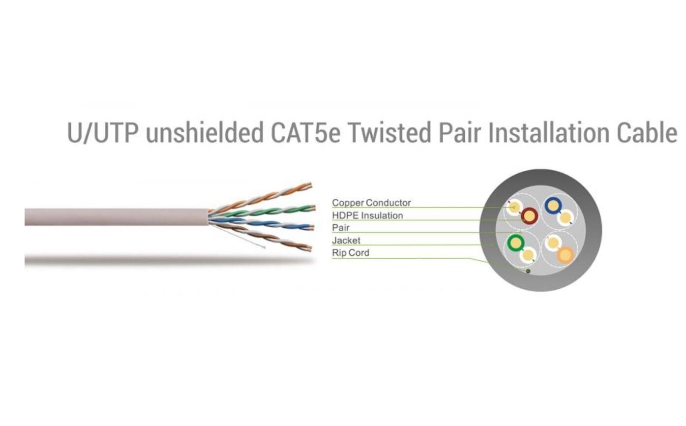 Sbox UTP-05Y Cat5E 0,5 M hinta ja tiedot | Kaapelit ja adapterit | hobbyhall.fi