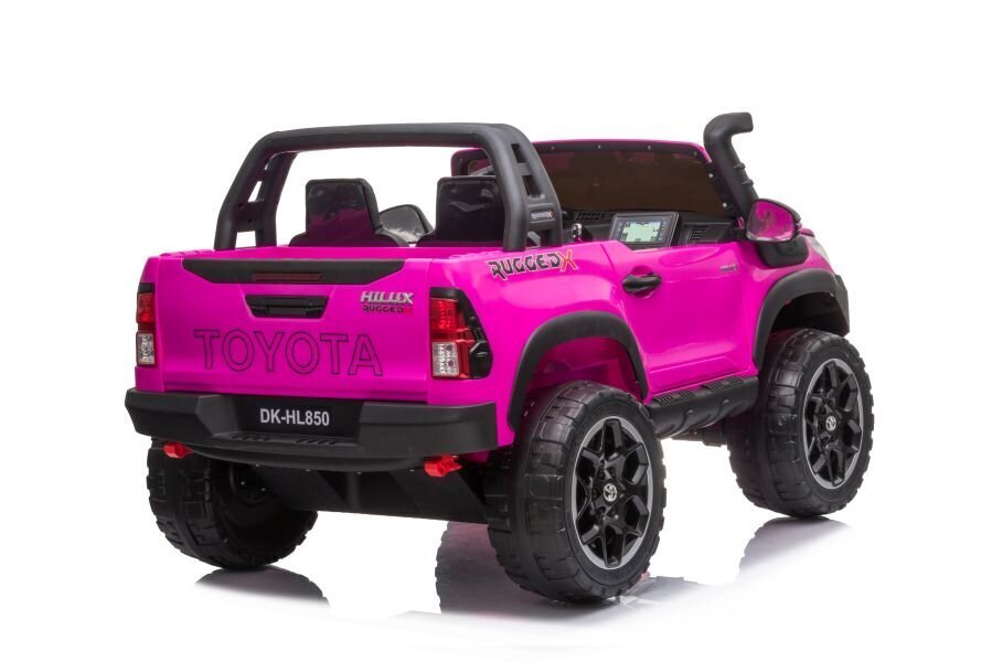 Lasten sähköauto Toyota Hilux, pinkki hinta ja tiedot | Lasten sähköautot | hobbyhall.fi