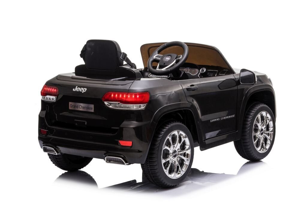 Jeep Grand Cherokee -sähköauto lapsille JJ2055, musta hinta ja tiedot | Lasten sähköautot | hobbyhall.fi