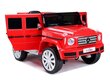 Lasten sähköauto Mercedes G500 punainen hinta ja tiedot | Lasten sähköautot | hobbyhall.fi