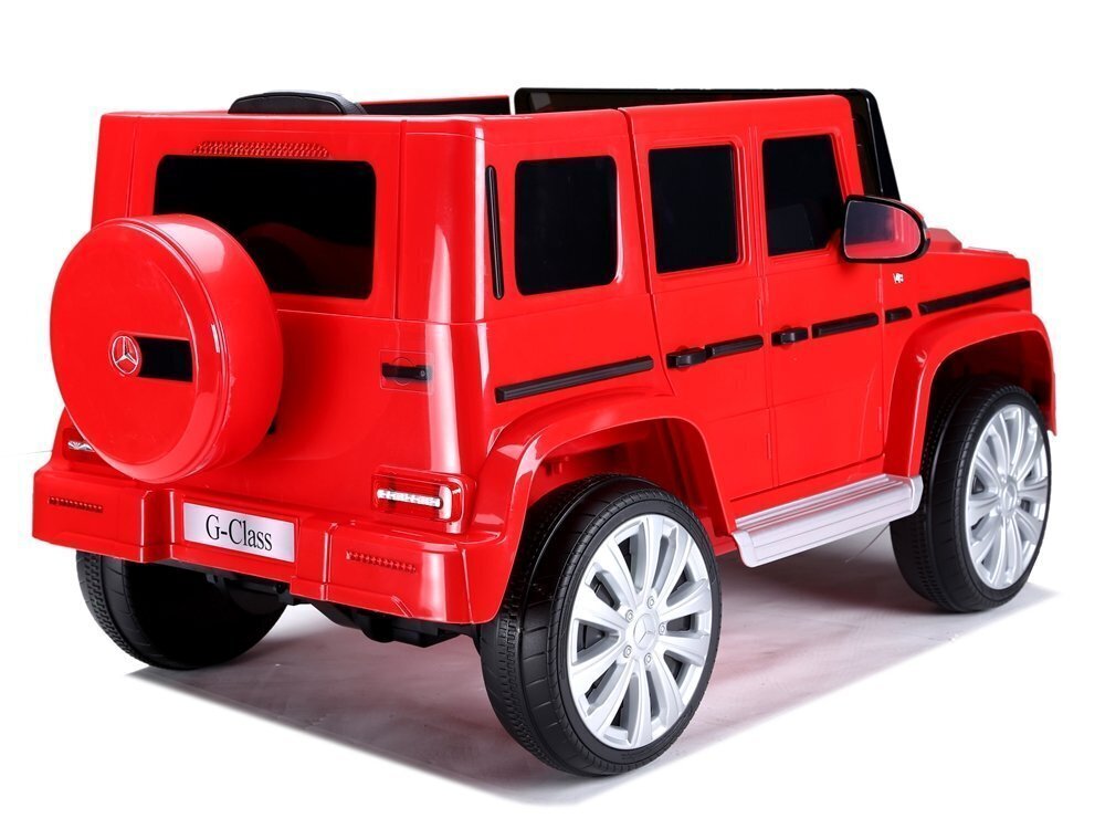 Lasten sähköauto Mercedes G500 punainen hinta ja tiedot | Lasten sähköautot | hobbyhall.fi