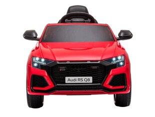 Lasten sähköauto Audi RS Q8, punainen hinta ja tiedot | Lasten sähköautot | hobbyhall.fi