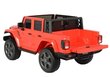 Lasten sähköauto Jeep Rubicon 6768R, punainen hinta ja tiedot | Lasten sähköautot | hobbyhall.fi