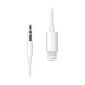 Apple Lightning to 3.5 mm Audio Cable (1.2m) - White - MXK22ZM/A hinta ja tiedot | Puhelinkaapelit | hobbyhall.fi