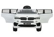 Lasten sähköauto BMW X5 M, valkoinen hinta ja tiedot | Lasten sähköautot | hobbyhall.fi