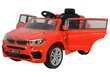 Lasten sähköauto BMW X5 M, punainen hinta ja tiedot | Lasten sähköautot | hobbyhall.fi