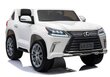 Lasten sähköauto LEXUS DK-LX570, valkoinen hinta ja tiedot | Lasten sähköautot | hobbyhall.fi