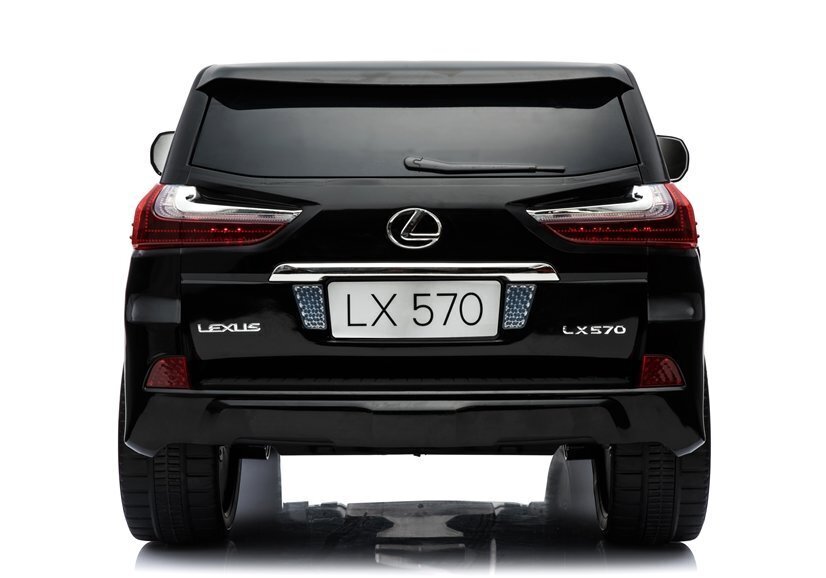 Lasten sähköauto LEXUS DK-LX570, lakattu mustaksi hinta ja tiedot | Lasten sähköautot | hobbyhall.fi