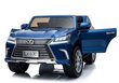 Lasten sähköauto LEXUS DK-LX570, sininen hinta ja tiedot | Lasten sähköautot | hobbyhall.fi