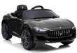Lasten sähköauto Maserati Ghibli SL631, musta hinta ja tiedot | Lasten sähköautot | hobbyhall.fi