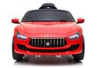 Sähköauto lapsille Maserati Ghibli SL631, punainen hinta ja tiedot | Lasten sähköautot | hobbyhall.fi