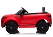 Lasten sähköauto Range Rover Evoque, punainen hinta ja tiedot | Lasten sähköautot | hobbyhall.fi