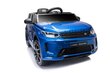 Lasten sähköauto Range Rover, sininen hinta ja tiedot | Lasten sähköautot | hobbyhall.fi