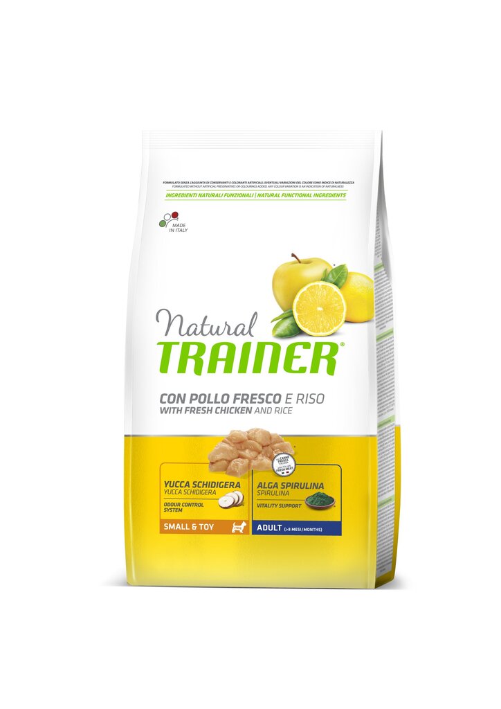 Trainer Natural Adult Mini, pienille rotukoirille 7 kg hinta ja tiedot | Koiran kuivaruoka | hobbyhall.fi