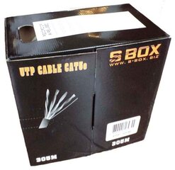 Sbox UTP-305 Cat5E 305 M hinta ja tiedot | Kaapelit ja adapterit | hobbyhall.fi