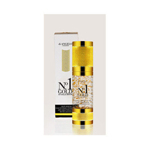 Di ANGELO cosmetics No.1 Gold Hyaluron Skin Serum For Intense Hydration 30ml hinta ja tiedot | Kasvoöljyt ja seerumit | hobbyhall.fi