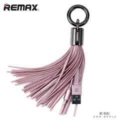 Remax RC-053i Lightning - USB, vaaleanpunainen hinta ja tiedot | Puhelinkaapelit | hobbyhall.fi