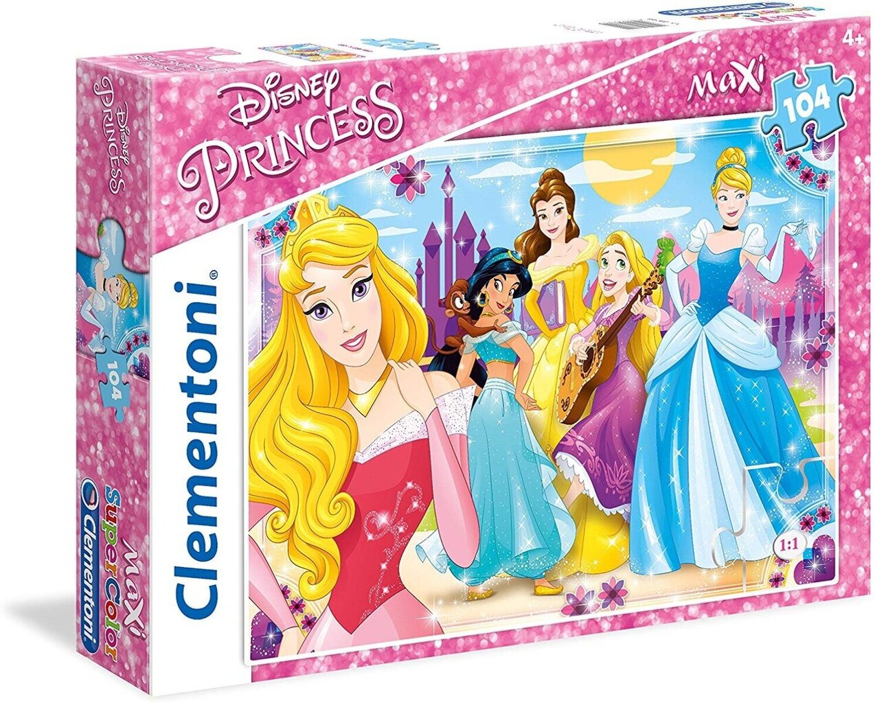 Clementon palapeli Princess, 104 palaa hinta ja tiedot | Palapelit | hobbyhall.fi