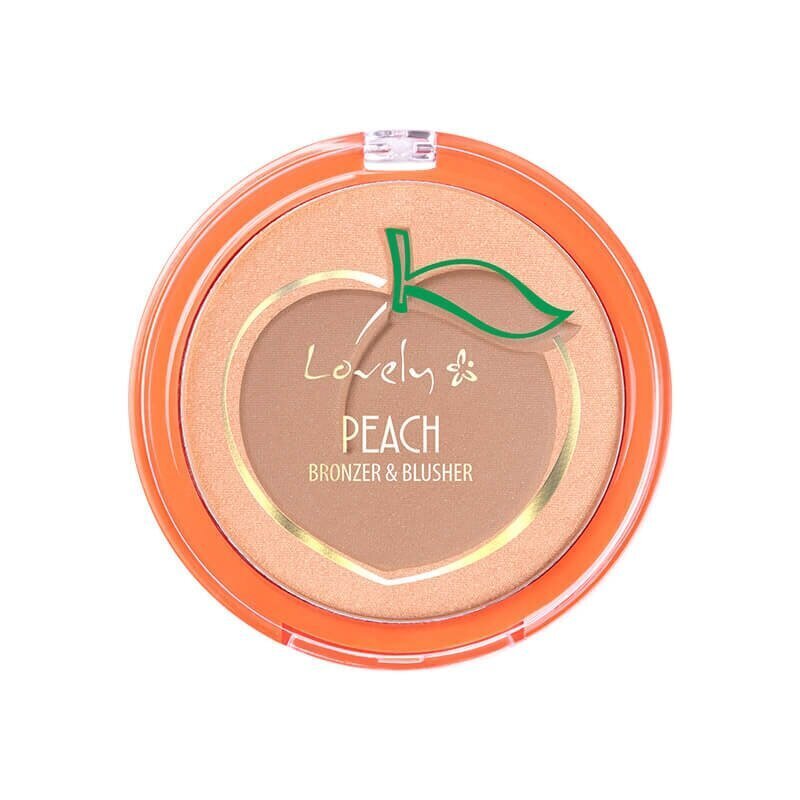 Kasvojen muotoiluvärit Lovely Peach Blusher ja Bronzer hinta ja tiedot | Meikkivoiteet ja puuterit | hobbyhall.fi