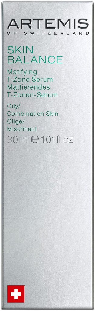 Matta kasvoseerumi Artemis Skin Balance Matifying T-Zone, 30 ml hinta ja tiedot | Kasvoöljyt ja seerumit | hobbyhall.fi