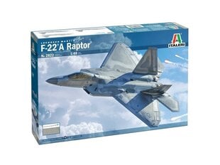 Italeri - F-22 Raptor, 1/48, 2822 hinta ja tiedot | LEGOT ja rakennuslelut | hobbyhall.fi