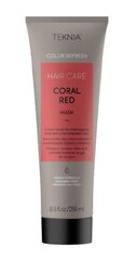 Hiusnaamio punaisille hiuksille Lakme Teknia Coral Red Mask, 250ml hinta ja tiedot | Hoitoaineet | hobbyhall.fi