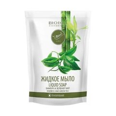 Nestesaippua Bioton Cosmetics Bamboo & Green Tea, 450 ml hinta ja tiedot | Saippuat | hobbyhall.fi