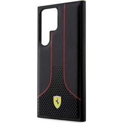 Ferrari FEHCS23LPCSK Galaxy S23 Ultra S918:lle, musta hinta ja tiedot | Puhelimen kuoret ja kotelot | hobbyhall.fi