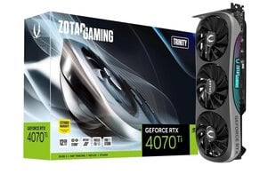 Zotac GAMING GeForce RTX 4070 Ti Trinity (ZT-D40710D-10P) hinta ja tiedot | Zotac Tietokoneet ja pelaaminen | hobbyhall.fi