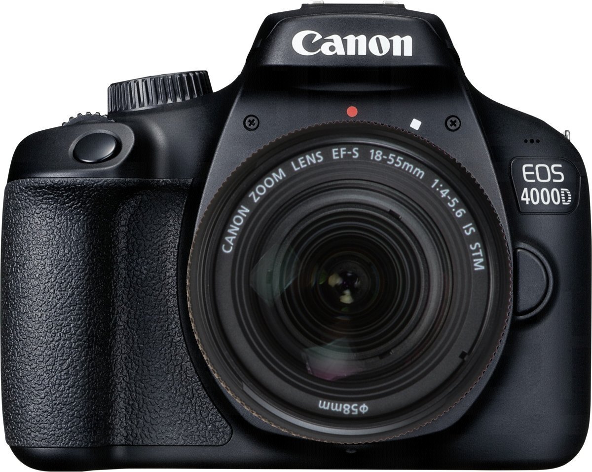 Canon EOS 4000D + EF-S 18-55mm f/4-5.6 IS STM hinta ja tiedot | Kamerat | hobbyhall.fi