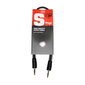 Cable Stagg 3,5 mm minijack - 3,5 mm minijack 30 cm SAC030MPSMPSB Stereoäänikaapeli miniliittimillä hinta ja tiedot | Kaapelit ja adapterit | hobbyhall.fi