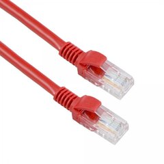 Sbox, UTP-05R, Cat5e, 0.5m hinta ja tiedot | Kaapelit ja adapterit | hobbyhall.fi