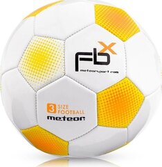 Jalkapallo Meteor FBX, koko 3, valkoinen hinta ja tiedot | Jalkapallot | hobbyhall.fi