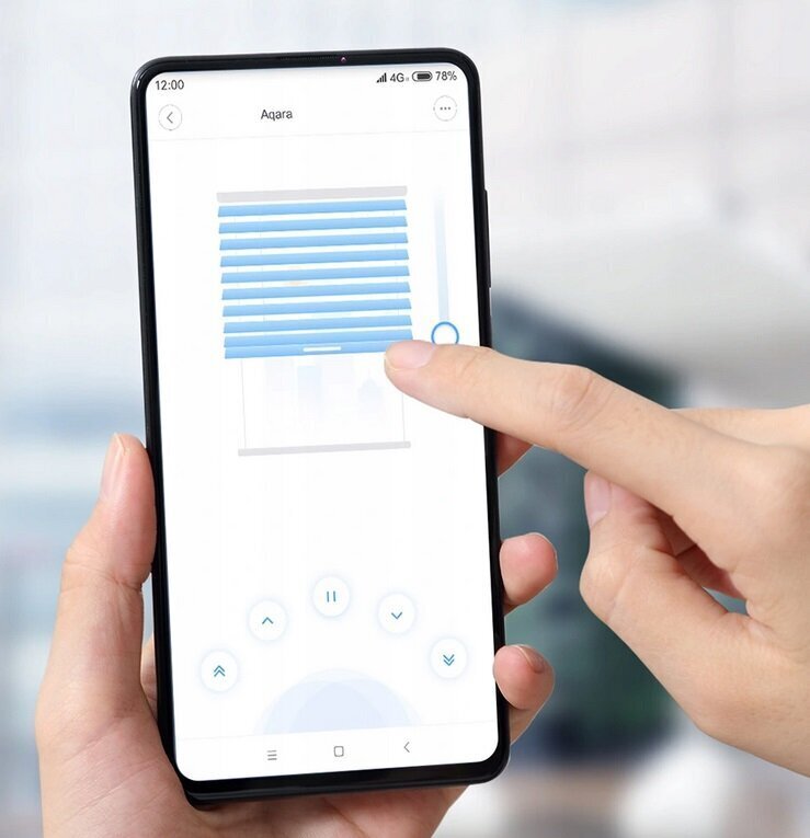 Älykäs kaihtimien ja verhojen ohjain Aqara SRSC-M01 hinta ja tiedot | Turvajärjestelmien ohjaimet | hobbyhall.fi