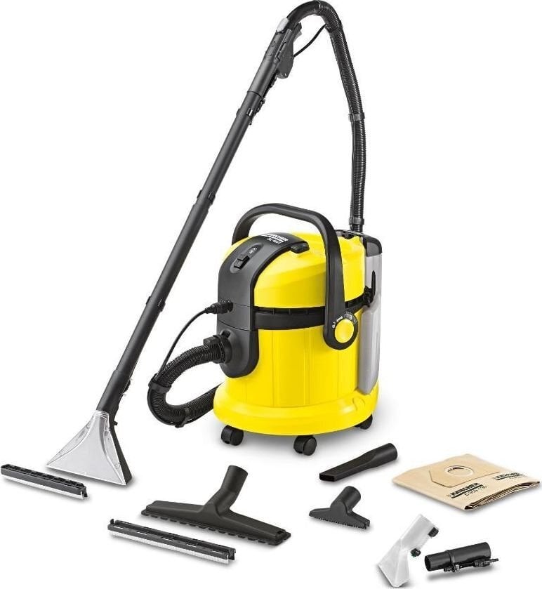 Karcher Puzzi 10/1 Upholstery and Carpet Cleaner on Vimeo