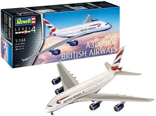 Revell - A380-800 British Airways, 1/144, 03922 hinta ja tiedot | LEGOT ja rakennuslelut | hobbyhall.fi