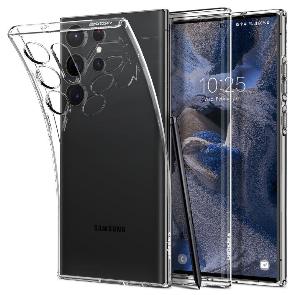 Spigen Liquid Crystal, Galaxy S23+:lle, läpinäkyvä hinta ja tiedot | Puhelimen kuoret ja kotelot | hobbyhall.fi