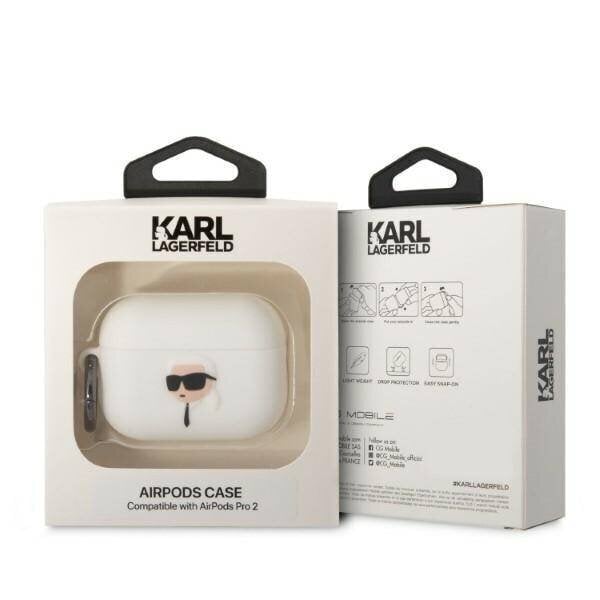 Karl Lagerfeld KLAP2RUNIKH sopii AirPods Pro 2:lle hinta ja tiedot | Kuulokkeiden tarvikkeet | hobbyhall.fi