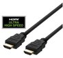 HDMI-kaapeli DELTACO ULTRA High Speed, 0,5 m, eARC, QMS, 8K 60Hz, 4K 120Hz, musta / HU-05 hinta ja tiedot | Kaapelit ja adapterit | hobbyhall.fi