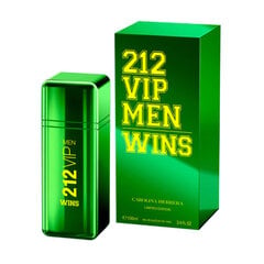 Miesten hajuvesi Carolina Herrera 212 VIP Men Wins EDP (80 ml) hinta ja tiedot | Miesten hajuvedet | hobbyhall.fi