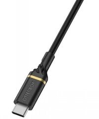 OTTERBOX CABLE USB C-C, 3M, PD FAST CHARGE, BLACK hinta ja tiedot | Kaapelit ja adapterit | hobbyhall.fi