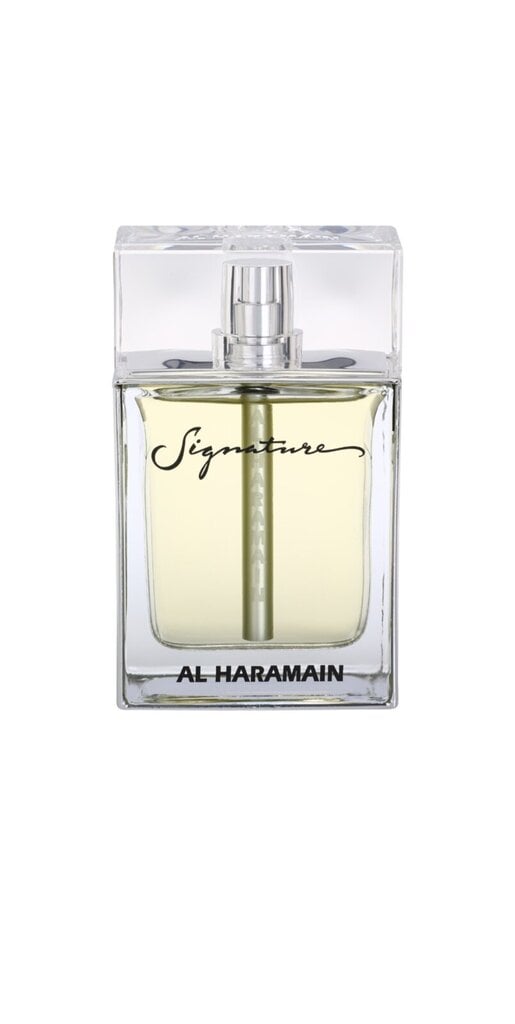 Al Haramain Signature Silver EDT hajuvesi naisille/miehille 100 ml hinta ja tiedot | Naisten hajuvedet | hobbyhall.fi