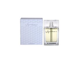 Al Haramain Signature Silver EDT hajuvesi naisille/miehille 100 ml hinta ja tiedot | Naisten hajuvedet | hobbyhall.fi