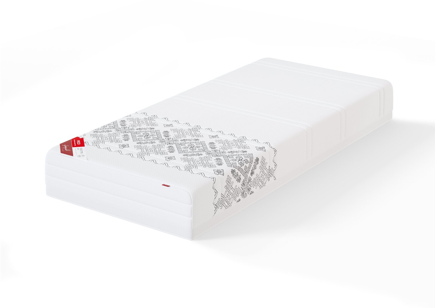 Patja Sleepwell Red Pocket Etno Hard, 80x200 cm hinta ja tiedot | Patjat | hobbyhall.fi