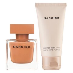 Narciso Rodriguez Narciso Ambree naisille, EDP 50 ml + vartalovoide 50 ml hinta ja tiedot | Narciso Rodriguez Hajuvedet ja kosmetiikka | hobbyhall.fi