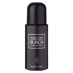 Seduction Black - deodoranttisuihke hinta ja tiedot | Miesten ihonhoito | hobbyhall.fi