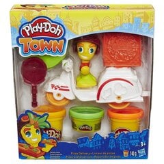 Hasbro Play-Doh Town -moottoripyöräsetti, sis. muovailuvahan ja moottoripyörän hinta ja tiedot | Hasbro Play-Doh Core Line Lelut yli 3-vuotiaille lapsille | hobbyhall.fi