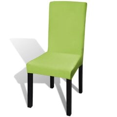 VidaXL venyvät tuolinpäälliset 6 kpl vihreä hinta ja tiedot | Huonekalujen päälliset | hobbyhall.fi